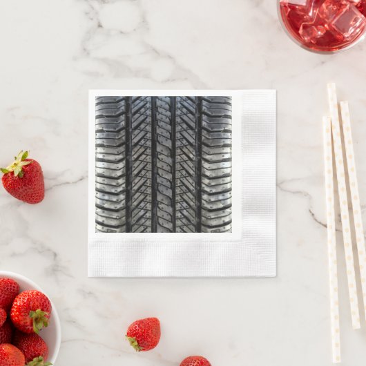 Cool bandrubber automobieldecor servetten (Insitu)