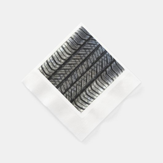 Cool bandrubber automobieldecor servetten (Hoek)