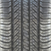 Cool bandrubber automobieldecor sticker (Voorkant)