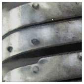 Cool bandrubber automobieldecor stof (Swatch)