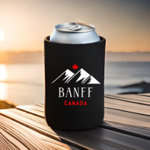 Cool Banff Canada Mountains esdoornblad donkere kl