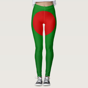 Cool Bangladesh Flag Mode Leggings