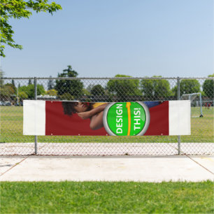 COOL! Banner - 2.5' x 12' - Outdoor met Metal Grom
