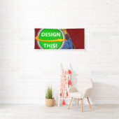 COOL! Banner - 2,5' x 6' - Binnen - Op maat (Insitu)