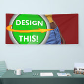 COOL! Banner - 2,5' x 6' - Binnen - Op maat (Beurs)