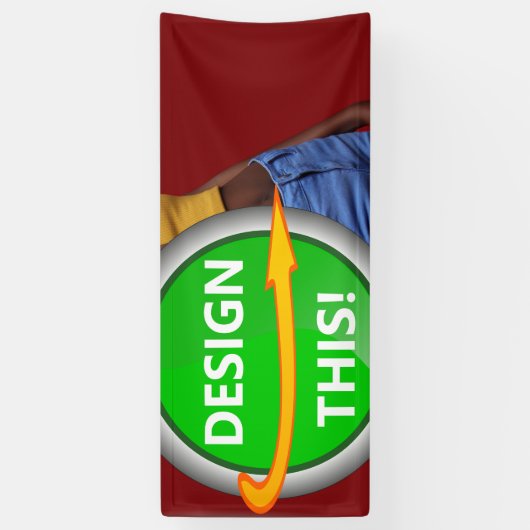 COOL! Banner - 2,5' x 6' - Binnen - Op maat (Verticaal)