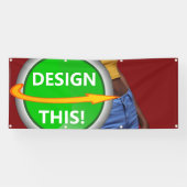 COOL! Banner - 2.5' x 6' - Outdoor w/Metal Grommet (Horizontaal)