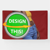 COOL! Banner - 2.5'x4' - Binnen - Aangepast (Horizontaal)