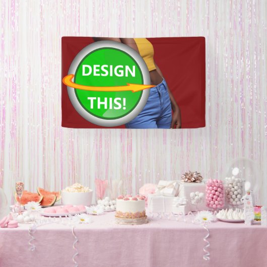 COOL! Banner - 2.5'x4' - Binnen - Aangepast (Feest)