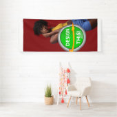 COOL! Banner - 4'x10' - Binnen - Op maat (Insitu)