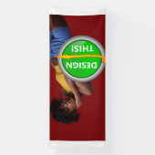 COOL! Banner - 4'x10' - Buiten - Op maat (Verticaal)