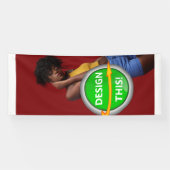 COOL! Banner - 4'x10' - Buiten - Op maat (Horizontaal)