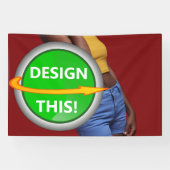 COOL! Banner - 4'x6' - Binnen - Op maat (Horizontaal)