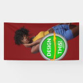 COOL! Banner - 4'x8' - Binnen - Op maat (Horizontaal)