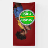 COOL! Banner - 4'x8' - Binnen - Op maat (Verticaal)