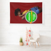 COOL! Banner - 6'x10' - Binnen - Op maat (Insitu)