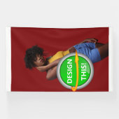 COOL! Banner - 6'x10' - Buiten - Op maat (Horizontaal)