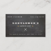 Cool  Barber Shop Scissors Visitekaartje (Voorkant)