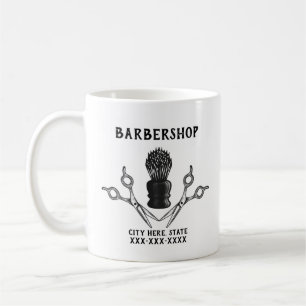 Cool Barbershop Business Swag Barber Schaar Koffiemok