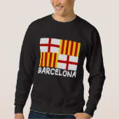 Cool Barcelona Flag Trui (Voorkant)