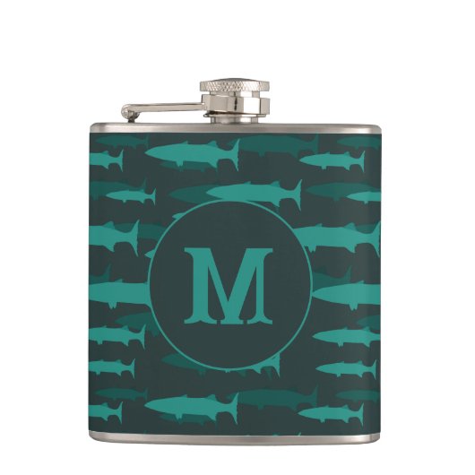 Cool Barracuda Monogrammed Heupfles (Voorkant)