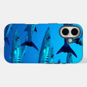 Cool Barracudas Onderwater Case-Mate iPhone Case (Achterkant (horizontaal))