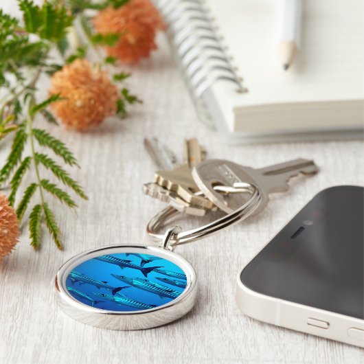 Cool Barracudas Sleutelhanger (Zijkant)