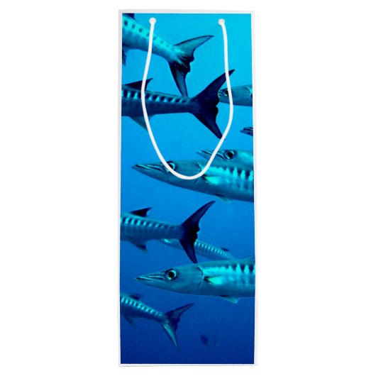 Cool Barracudas Wijn Cadeautas (Achterkant)