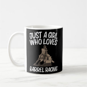 Cool Barrel Racing for Girls Kinder Racer Cowgirl Koffiemok