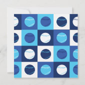 COOL BASEBALL Bar Bat Mitzvah Uitnodiging (Achterkant)