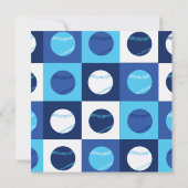 COOL BASEBALL Bar Bat Mitzvah Uitnodiging (Achterkant)