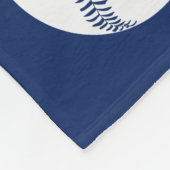 COOL BASEBALL Bar Mitzvah Foto op achtergrond Fleece Deken (Hoek)