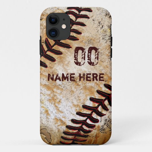 Cool BASEBALL iPhone Hoesjes, iPhone 11 en Meer Case-Mate iPhone Case (Achterkant)