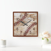 Cool Baseball Man Cave Muurdecoratie Baseball KLOK (Huis)