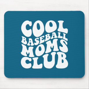 Cool Baseball Moeders Club Grafische Kunst Muismat