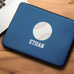 Cool Baseball Persoonlijke Kinderen Laptop Sleeve<br><div class="desc">Cool Baseball Specialized Kinder ventilatorontwerp.</div>