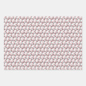 Cool Baseball sport betegeld patroon Inpakpapier Vel (Voorkant 2)