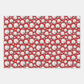 Cool Baseball sport betegeld patroon Inpakpapier Vel (Voorkant)