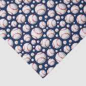 Cool Baseball sport betegeld patroon Tissuepapier (Detail)