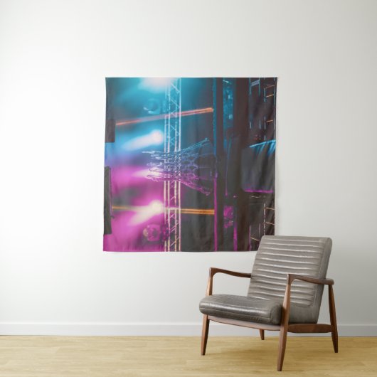 Cool Basketbal Kunst Wandkleed (In Situ (horizontaal))