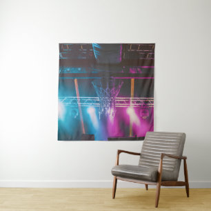 Cool Basketbal Kunst Wandkleed