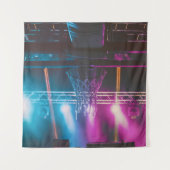 Cool Basketbal Kunst Wandkleed (Voorkant)