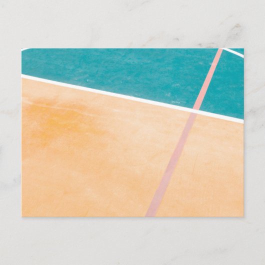 Cool Basketbal Kunstwerk Briefkaart (Voorkant)