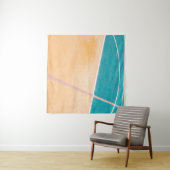 Cool Basketbal Kunstwerk Wandkleed (In Situ (horizontaal))