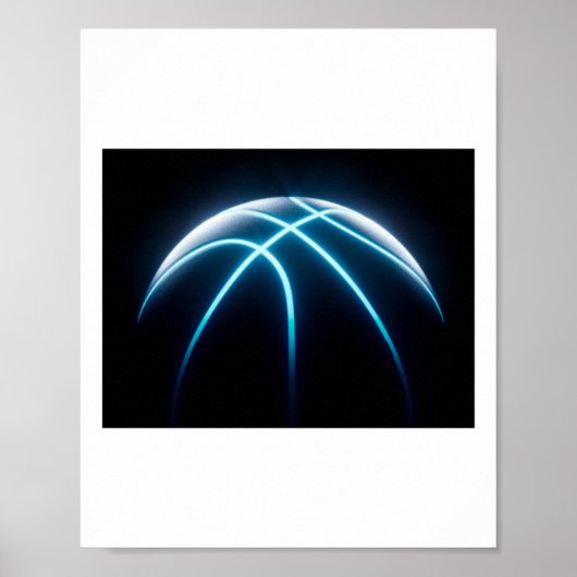 Cool basketbal poster (Voorkant)