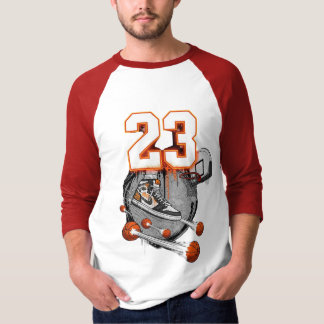 Cool Basketbal Sneaker 23 Sportief Raglan T-shirt