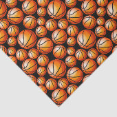 Cool Basketbal sport betegelde partij Tissuepapier (Detail)