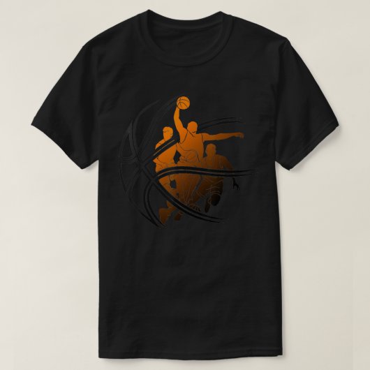 COOL BASKETBAL T-SHIRT (Design voorkant)