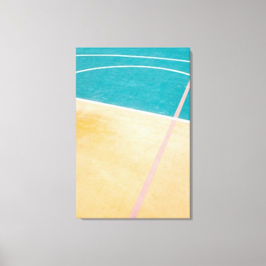 Cool Basketball Artwork Canvas Afdruk (Voorkant)