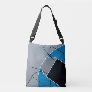 Cool Basketball Artwork Crossbody Tas